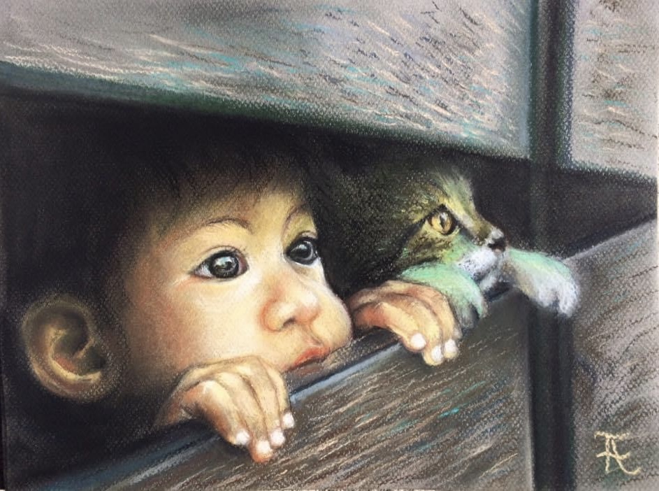 L’enfant et le chat